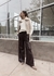 Wide leg chocolate - comprar online