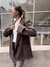 Blazer mocha - comprar online