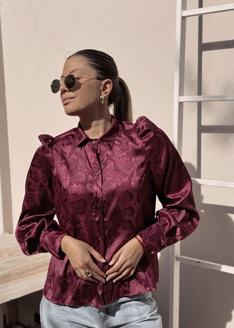 Camisa Sedani - bordo - comprar online