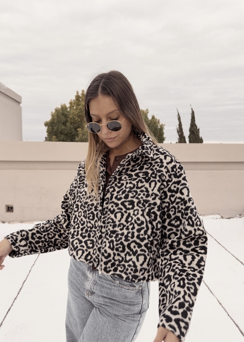 Jacket Print Black - comprar online