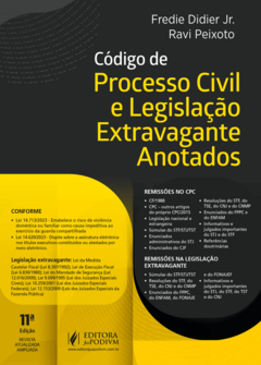 CÓDIGO DE PROCESSO CIVIL E LEGISLAÇÃO EXTRAVAGANTE ANOTADOS (2024)