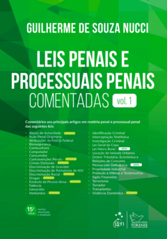 Leis Penais e Processuais Penais Comentadas - Vol. 1