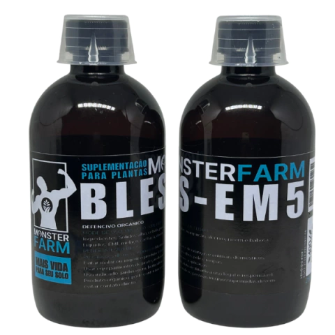 BLESS EM5 - ORGÂNICO - CONCENTRADO - PREVENTIVO / ANT PRAGAS - MONSTERFARM 250ML