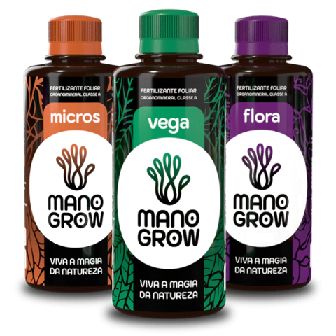 Kit Fertilizante Mano Micros / Vega / Flora – 300 ml