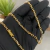 Corrente Cadeado de Quina 3mm (Moeda Antiga)