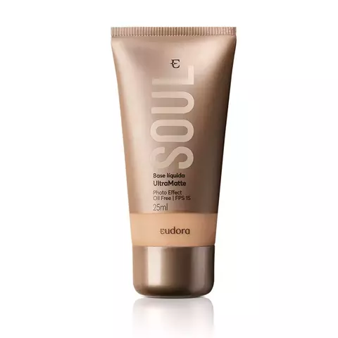 Base Líquida Soul Ultra Matte Cor 10 25ml Bege
