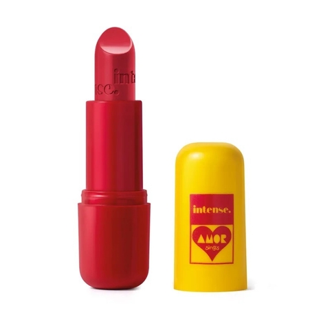 Batom Cremoso Marrom Intense By Amor 3,8g- Vermelho