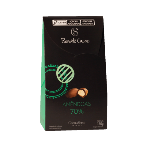 Drageado Bendito Cacao de Amêndoa 150g - comprar online