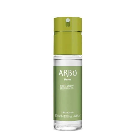 Body Spray Desodorante Arbo Puro 100ml