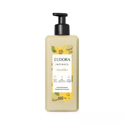 Creme Hidratante Desodorante Corporal Instance Baunilha 400ml
