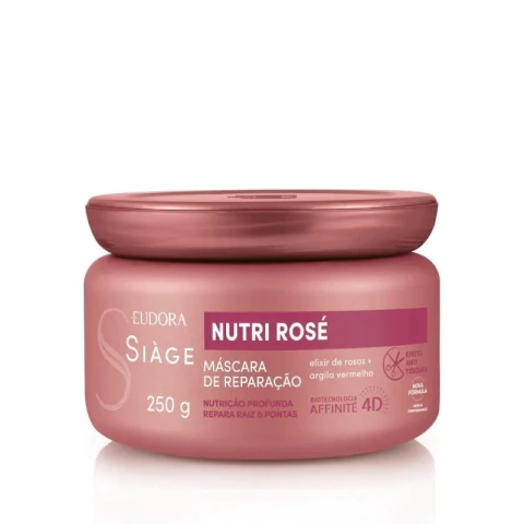 Máscara Capilar Siàge Nutri Rosé 250g - comprar online