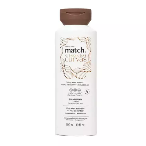 Shampoo Match Ciências das Curvas 300ml
