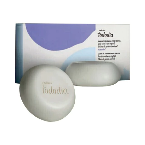 Tododia Sabonete em Barra Algodão 2 unidades de 90g - Natura