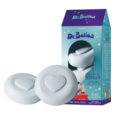 Sabonete em Barra Dr.Botica Banho de Coragem 3x80g