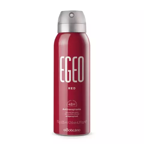 Desodorante Antitranspirante Aerosol Egeo Red 75g