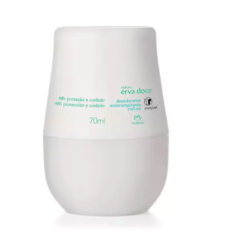 Desodorante Antitranspirante Roll-On Erva Doce