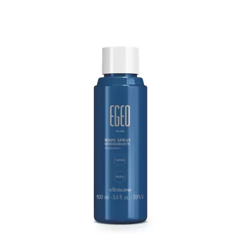 Refil Body Spray Desodorante Egeo Blue 100ml