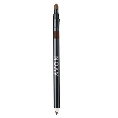 Lápis Para Olhos 2 em 1 Esfumador 1,1 g - Marrom