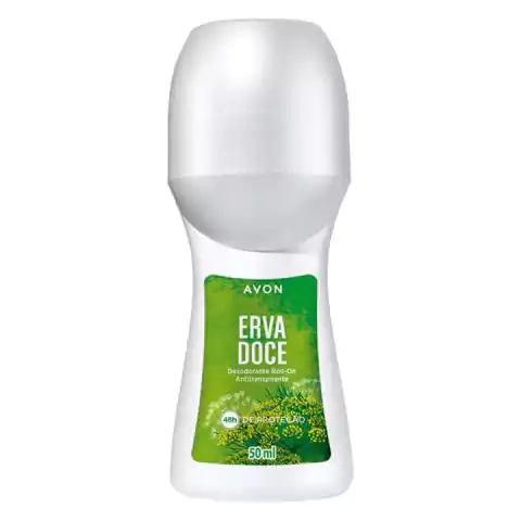 Desodorante Roll-On Antitranspirante Erva Doce - 50 ml