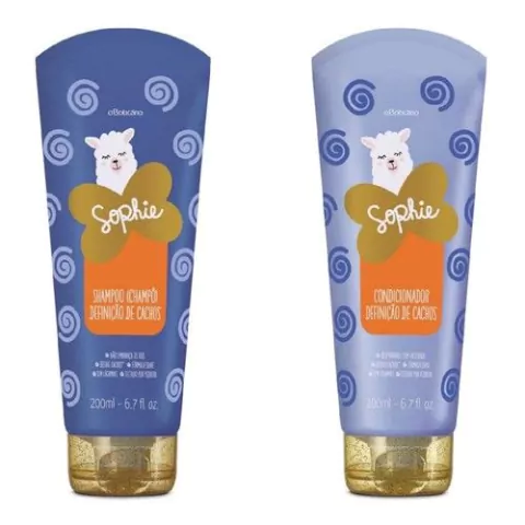 Shampoo e Condicionador Sophie Cachos 200ml