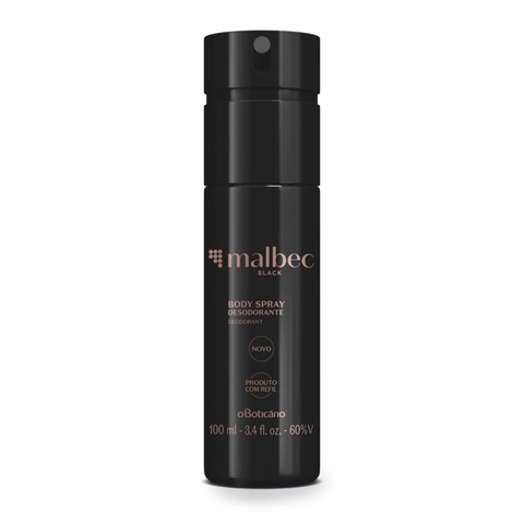Desodorante Body Spray Malbec Black 100ml - comprar online