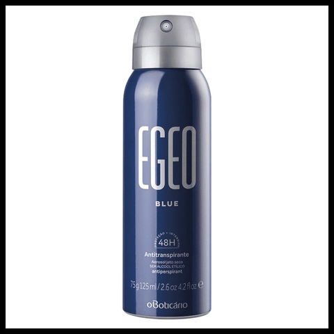 Desodorante Antitranspirante Aerossol Egeo Blue 75g/125ml
