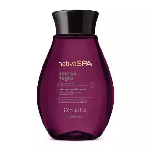 Óleo Hidratante Corporal Nativa SPA Ameixa Negra 200ml - comprar online