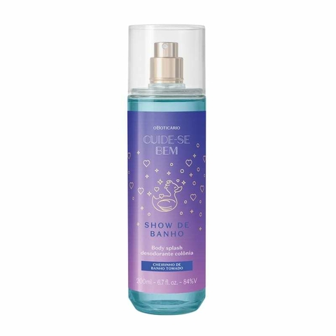 Body Splash Desodorante Colônia Cuide-se Bem Show de Banho 200ml