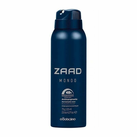 Desodorante Antitranspirante Aerossol Zaad Mondo 75g