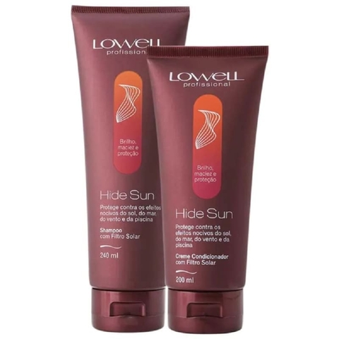 Combo Lowell Hide Sun Proteção Solar Duo