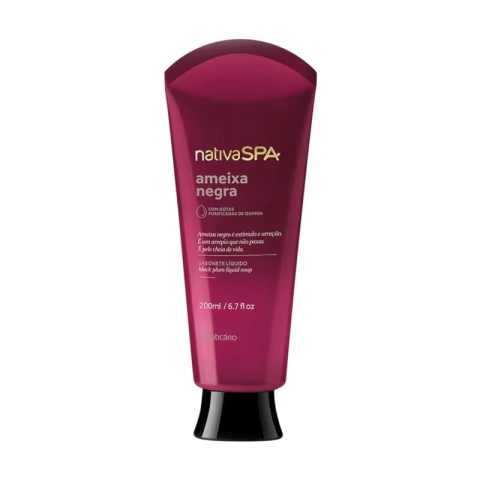 Sabonete Líquido Corpo Nativa SPA Ameixa Negra 200ml