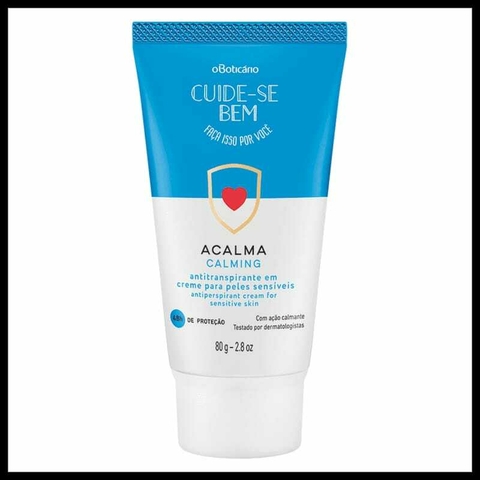 Desodorante Antitranspirante em Creme Cuide-se Bem Acalma, 80g