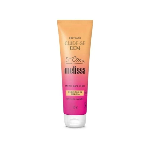 Creme para os Pés Cuide-se Bem Melissa 75g