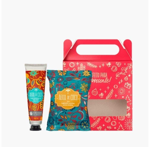 Presente Água de Coco Creme para Mãos e Sabonete