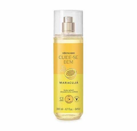 Body Splash Desodorante Colônia Cuide-se Bem Feira Maracujá 200ml