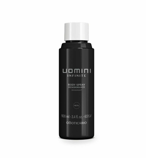 Refil Body Spray Desodorante Uomini Infinite 100ml