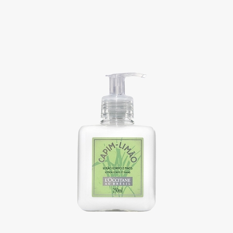 Locao Corporal E Maos Capim Limao 250ml Loccitane Au Bresil