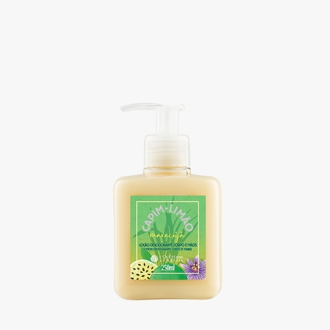 Loção Desodorante Corpo e Mãos Capim-Limão Maracujá 250ml
