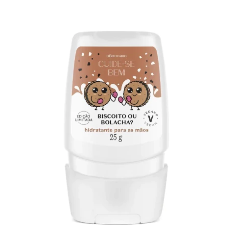Hidratante Para as Mãos Cuide-se Bem Biscoito ou Bolacha 25g