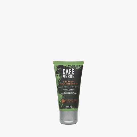 Shampoo Multibenefício Café Verde 50ml