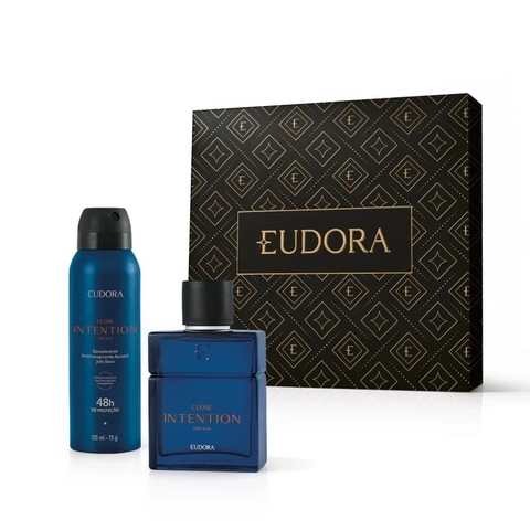 Combo Presente Dia dos Namorados Close Intention: Desodorante Colônia 100ml + Desodorante Antitranspirante Aerosol 125ml/75g + Caixa Presenteável
