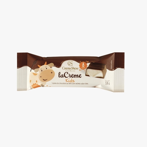 Tablete lacreme ao leite kids 18g