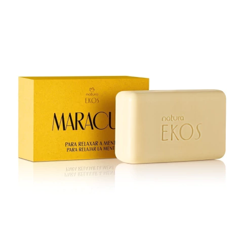Sabonete em Barra Puro Vegetal Ekos Maracujá