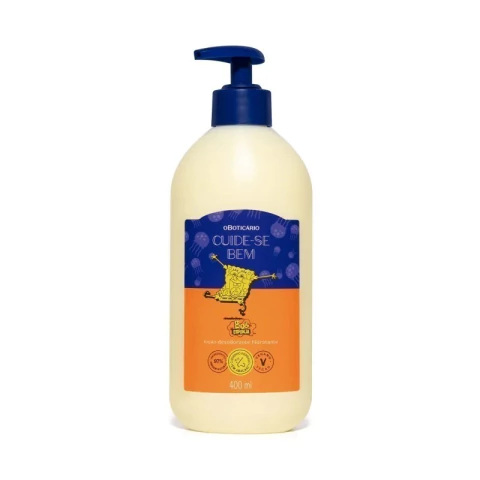 Loção Desodorante Hidratante Cuide-se Bem Bob Esponja 400ml - comprar online