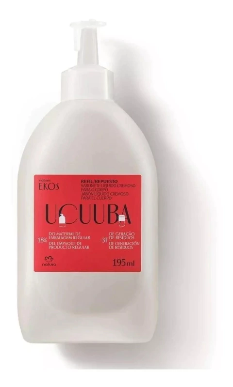 Ekos Refil Sabonete Líquido Hidratante Ucuuba 195ml