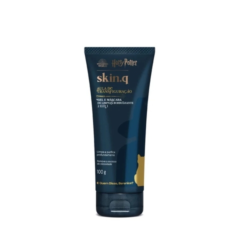 Gel e Máscara de Limpeza Borbulhante 2 em1 Skin q. Harry Potter Aula de transfiguração 100g