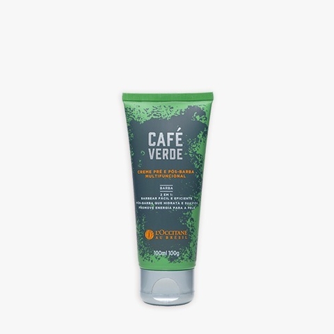 Creme Pré e Pós-Barba Multifuncional Café Verde 100ml