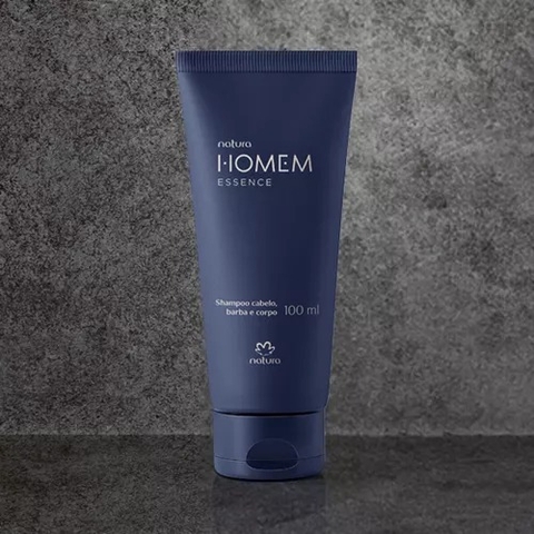 Shampoo Cabelo E Barba Natura Homem Essence - 100ml