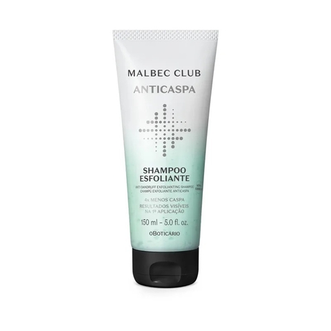 Shampoo Esfoliante Malbec Club Anticaspa 150ml - comprar online