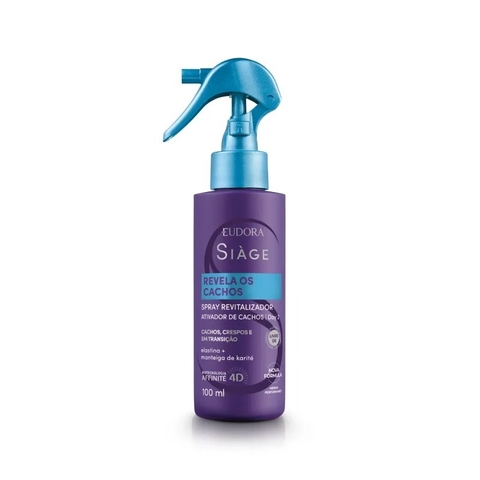 Spray Capilar Revitalizador Siàge Revela Os Cachos 100ml